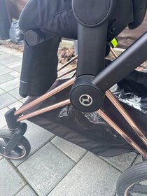 Cybex Priam Rose gold podvozok +Seat pack black - 6