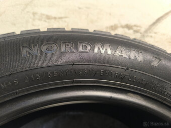 215/55 R17 Zimné pneumatiky Nokian Nordman 4 kusy - 6