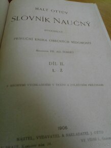 Ottův slovník náučný - komplet 2 diely (1905,1906) - 6