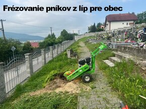 Frezovanie pnov - Odstranenie starych pnov - TOP ceny - 6