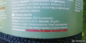 Tieniaca siet na plot zelená, pletivo, záhradné náradie,. - 6