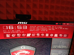 Herná doska MSI Z97 GAMING 5 - Intel Z97, socket 1150 - 6