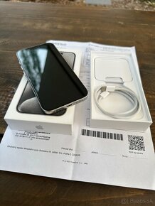 iPhone 15 Pro 128 GB – TOP stav, v záruke - 6