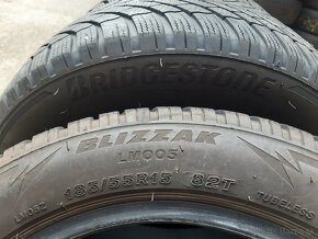 185/55 R15  - zimné Bridgestone - 6