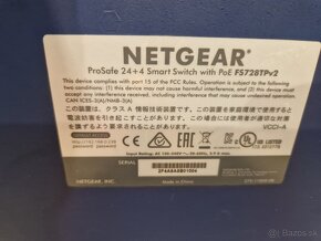 Switch Netgear FS728TPv2 24+4 port s POE - 6