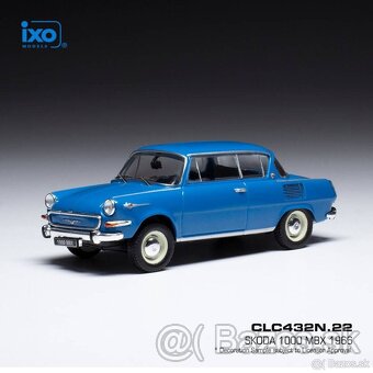 Modely Škoda 1:43 IXO - 6