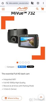 Mio Mivie 732 autokamera dashcam - 6