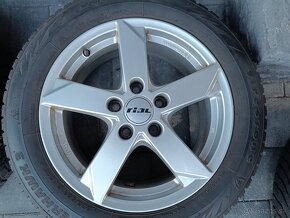 Zimná sada 16" 5x112 Rial 205/55 R16 VW Group - 6