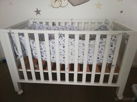 Detská postieľka Quax s kvalitným matracom - 6