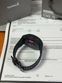 Garmin Fenix 7s Sapphire Solar - ZÁRUKA, bez odrenín - 6