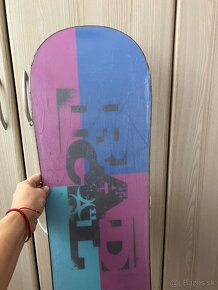 Rezervované-Detsky snowboard 120 cm - 6