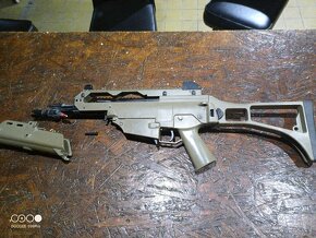 Predám zbrane aeg G36 JG V2 TAN 3kusy - 6