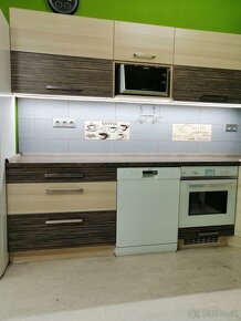 Kuchynská linka komplet so spotrebičmi do L 300x190cm,+60chl - 6