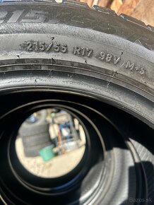 Pirelli sottozero3 215/55/17”-98V zimne - 6