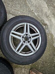 Disky 7,5Jx17 ET36 66,6 mm 5x112 + snímače Mercedes GLC - 6