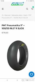 Predám pneumatiky 100/55 R6,5 - 6