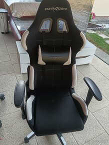 Herná stolička DXRACER látková - 6