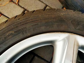 Kolesa 5x114,3 R17 s letními pneu 225/45 R17 se vzorkem 7mm - 6
