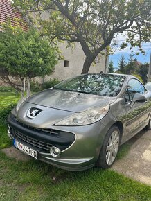 Peugeot 207 cc 1,6, 1,6 sport- pevna strecha - 6