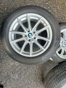 2x sada Alu kol originál Bmw 5 G30 G31 G11 G12 5x1 - 6