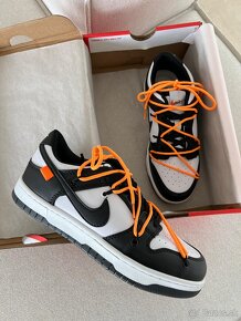 Kožené dámske tenisky Nike Dunk Low x off white - 6