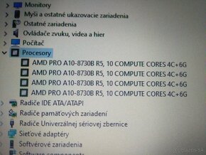 predám základnú dosku pre notebook Hp elitebook 725 g4 - 6