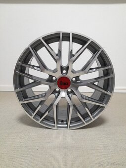 Alu disky R18 5x112 Et45 8J MAM RS4 Seat Audi Vw Škoda - 6