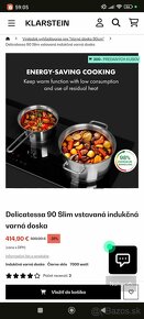 Delicatessa 90 Slim vstavaná indukčná varná doska - 6