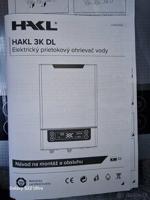 Elektrický prietokový Ohřívač vody HAKL 3K - 6