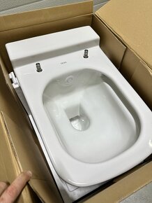 Wc s bidetom závesne Tece - 6