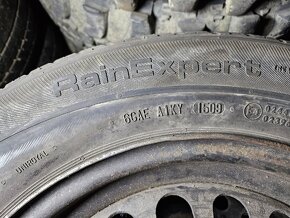 4x plechové disky 5x112 + letné pneu 195/65r15 - 6