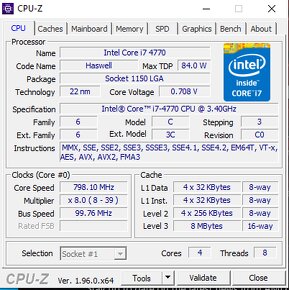 Herný PC i7-4770 / 16GB / RX 570 - 6