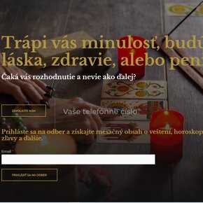 Predám ezoterický funkčný web - 6