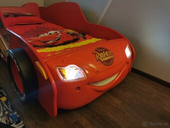 Detská posteľ auto McQUEEN 90 x 180 cm - 6