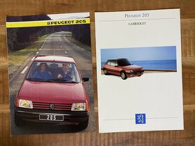 7x Peugeot 205 prospekt - 6