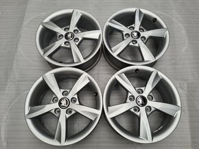 5x112 r16 ET48 x 6J elektróny ŠKODA, VW, AUDI - 6