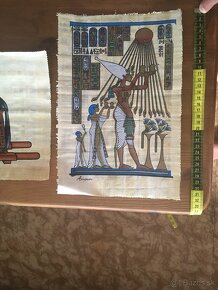 Papyrus z Egypta hieroglyf - 6