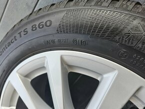 Zimná sada AUDI 5x112+Continental 205/55 R16 - 6