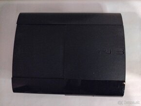 PS3 Super Slim 500GB + Ovládač + 9 hier - Dobry stav - 6