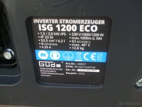 Invertorova elektrocentrala GUDE - ISG 1200 W ECO - 6