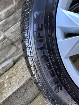 Elektróny R 17 - 5x112 + letné pneumatiky 225/50 R17 - 6