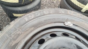 sada diskov KFZ 5x114,3 s pneu semperit 195/65 R15 91T zimné - 6