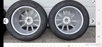 Zimné Semperit 225/60 R17, Audi A6 5x112, 7,5J, ET 36 - 6