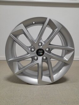 Alu disky R17 5x112 Et49 7J Seat Škoda Audi Volkswagen - 6