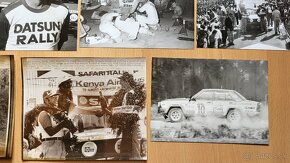 Safari Rally 1980 orig. fotografie Datsun Mehta Aaltonen - 6