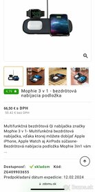 Predám NOVÚ bezdrôtovú nabijacku Mophie 3v1 - 6