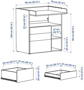 Prebaľovací pult IKEA - 6