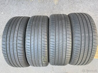 Alu disky čierne 5x100 r17 Škoda + letné pneu Bridgestone - 6