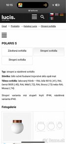 Stopné svietidlo guľa Lucis Polaris S - 6