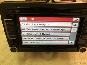 original vw autoradio DAB rcd510 rcd 510 sharan polo - 6